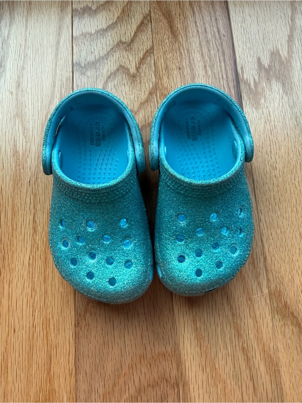 CROCS Kids Glitter - Teal